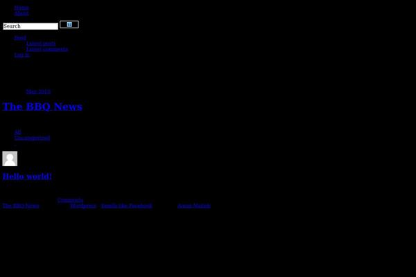 Smells Like Facebook theme site design template sample