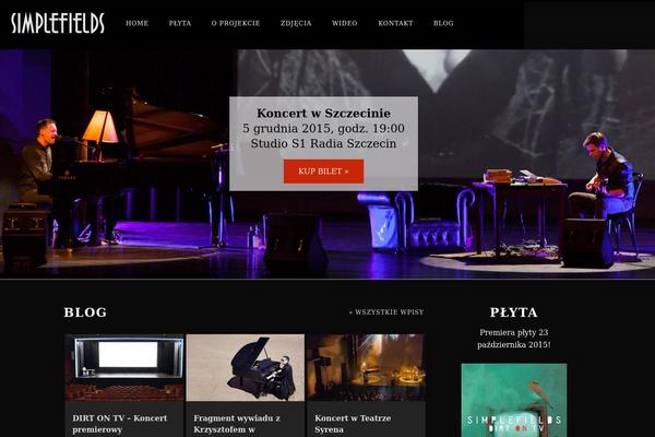 Promenade theme site design template sample