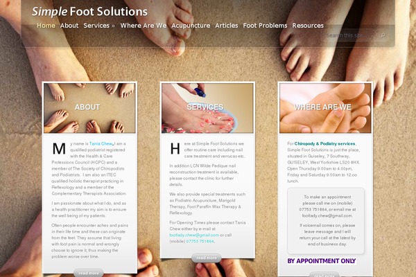 InStyle theme site design template sample