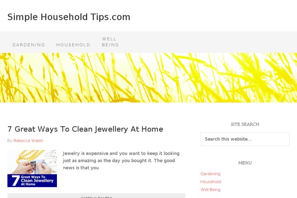 simplehouseholdtips.com site used Foodiepro-v442