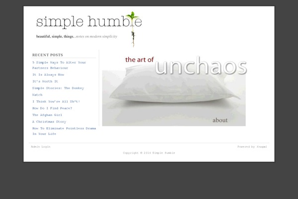 simplehumble.com site used Frugal_36