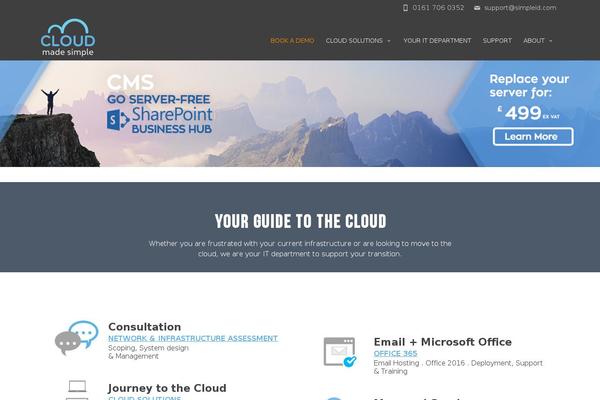 Fortuna theme site design template sample