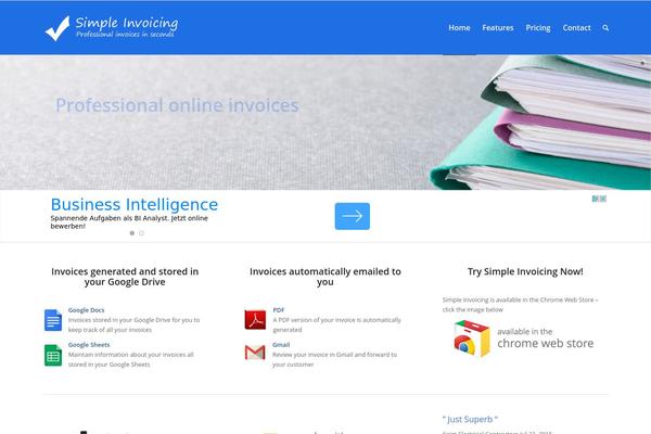 Twenty Twenty theme site design template sample