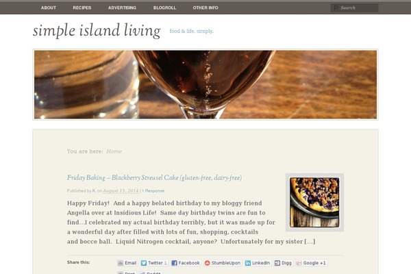 My Life theme site design template sample
