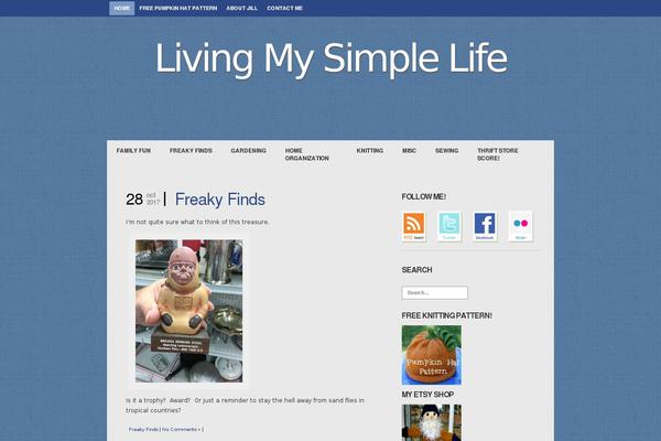 Lysa theme site design template sample