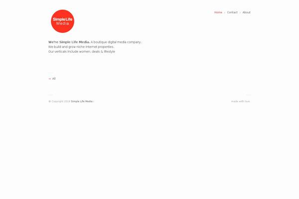 Garnish theme site design template sample