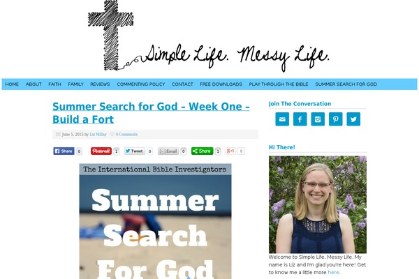 Prose theme site design template sample