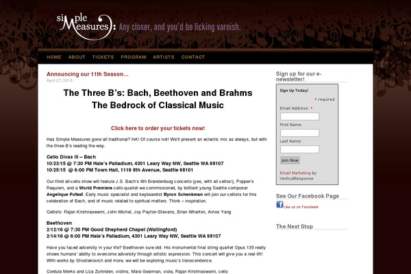 Azul theme site design template sample