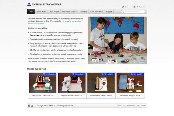 simplemotor.com site used Jupiterx-lite