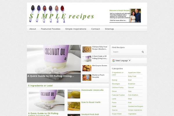 Site using EasyRecipe plugin