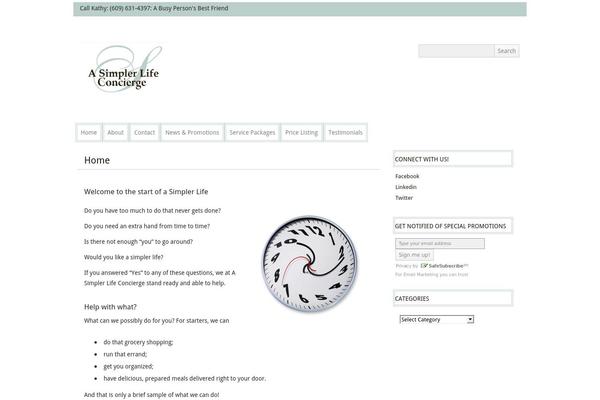 picochic theme site design template sample
