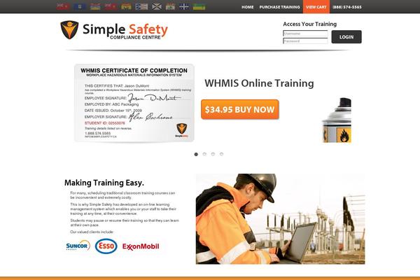 simplesafety.ca site used Simplesafety