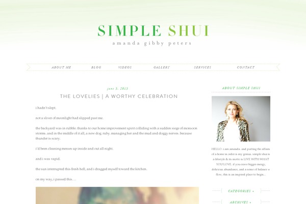 Site using FitVids for WordPress plugin