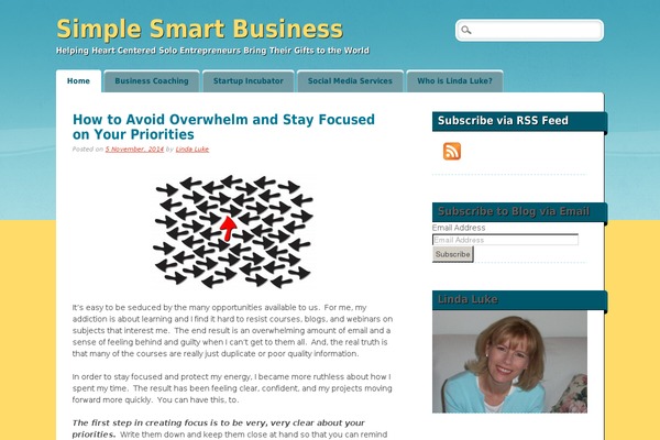 Semicolon theme site design template sample