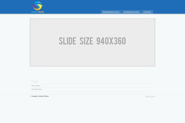 PureVISION theme site design template sample