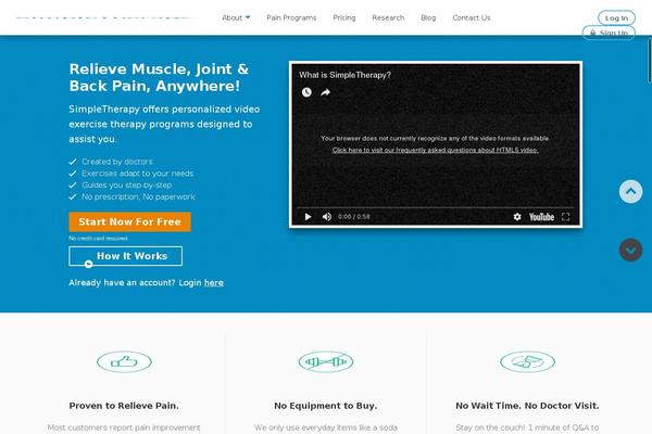 Site using Video Embed & Thumbnail Generator plugin