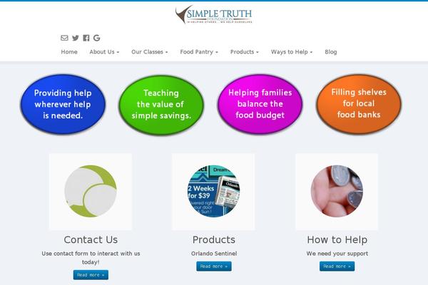 Site using Simple Facebook Page Widget & Shortcode plugin