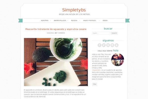 Sugar and Spice theme site design template sample