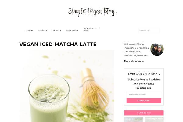 simpleveganblog.com site used Cravingspro-v444