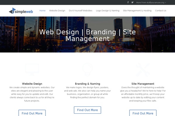 Site using Elegantbuilder plugin