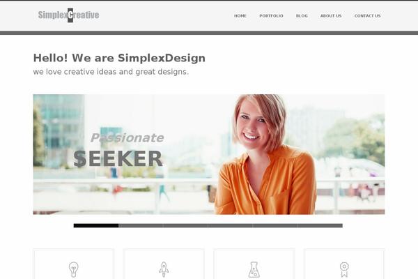 Loom theme site design template sample