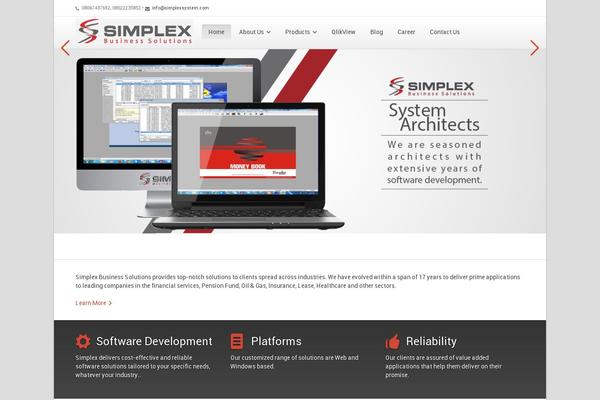 Souffle theme site design template sample
