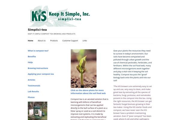 simplici-tea.com site used Make