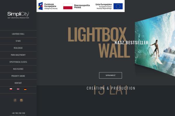 simplicity.pl site used Avada-dark-theme