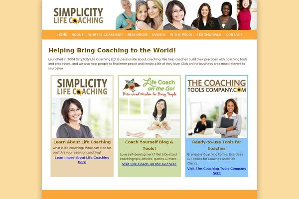 Valenti Child theme site design template sample