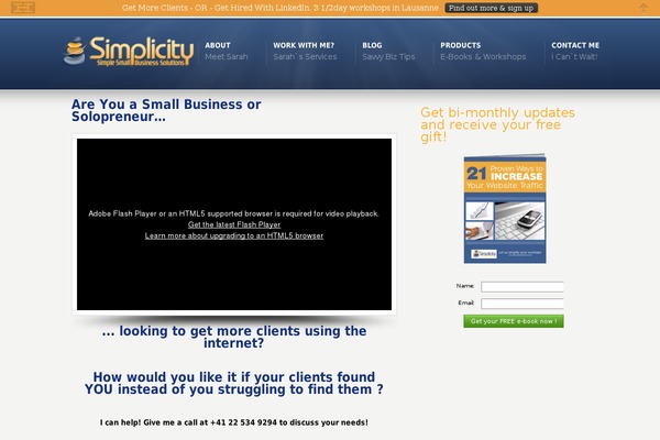 Site using Simple-podcast-press plugin