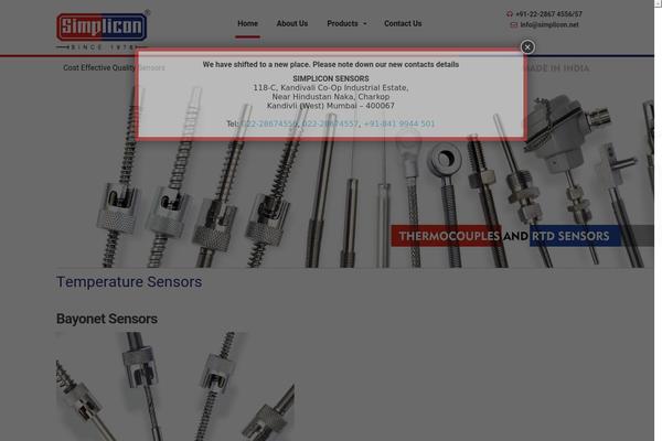 Site using Simple Lightbox plugin