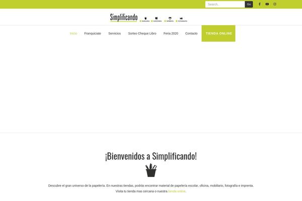 Mist theme site design template sample
