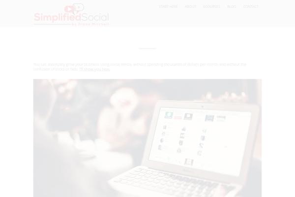 Horizon theme site design template sample