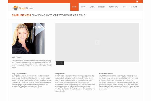 BUILDER theme site design template sample