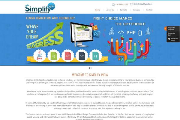 Site using Colio plugin