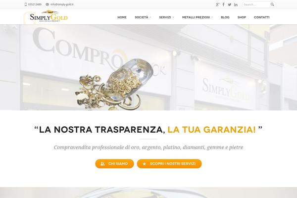 Revista theme site design template sample