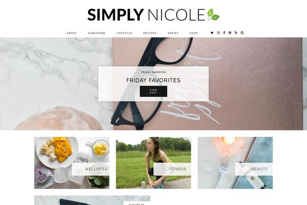 Restored316-glam theme site design template sample