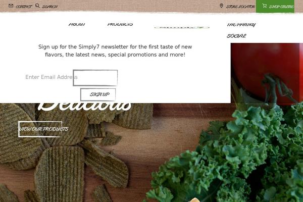 simply7snacks.com site used Simply7snacksv2