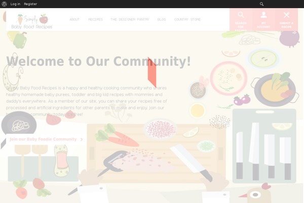 SocialChef theme site design template sample