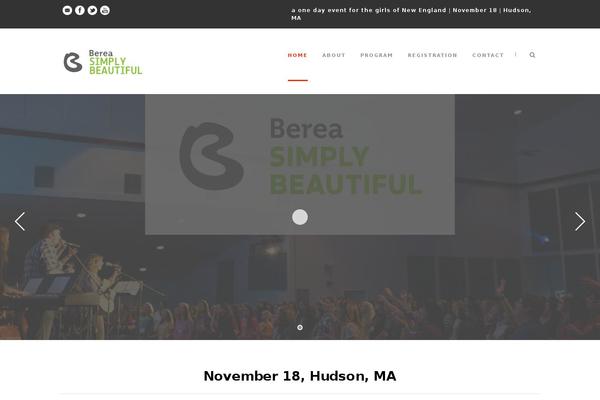 simplybeautifulconference.com site used Thekeynote-v1-03