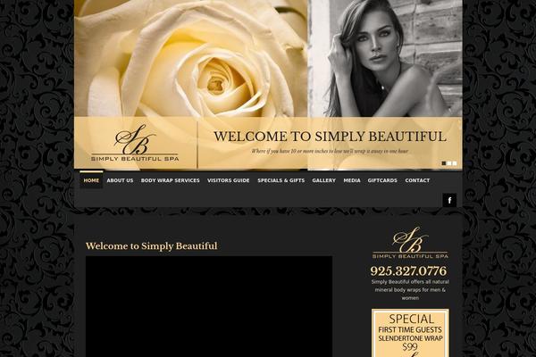 Spalon theme site design template sample