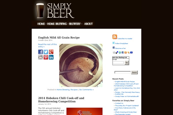 Hueman theme site design template sample