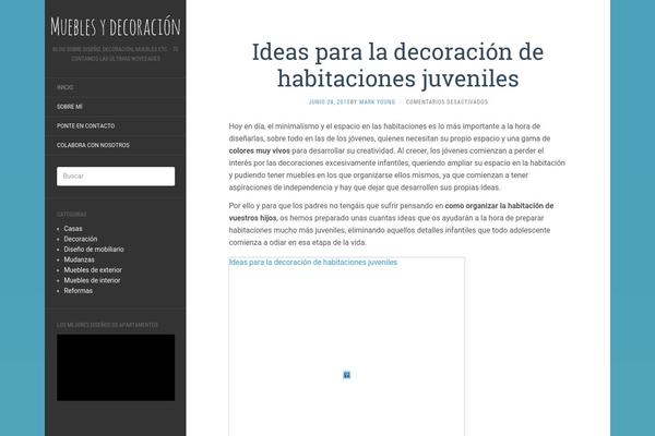Flat theme site design template sample