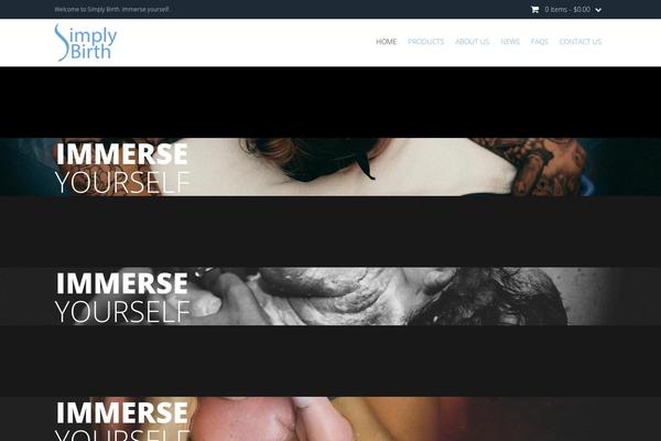 Site using Woocommerce Dropdown Cart plugin