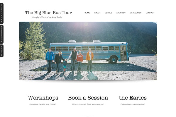 Prophoto4 theme site design template sample
