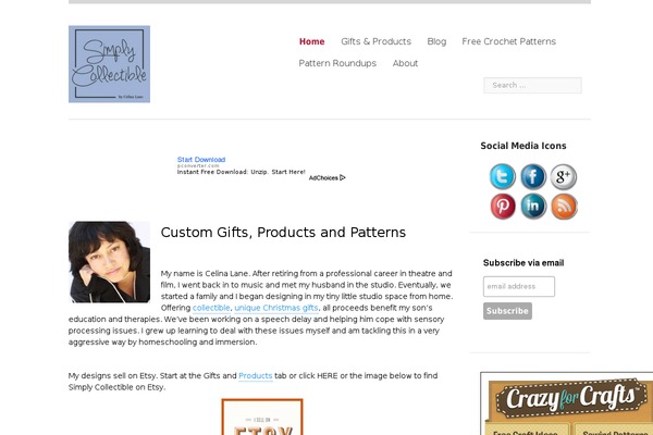 simplycollectiblecrochet.com site used Mediavine-trellis