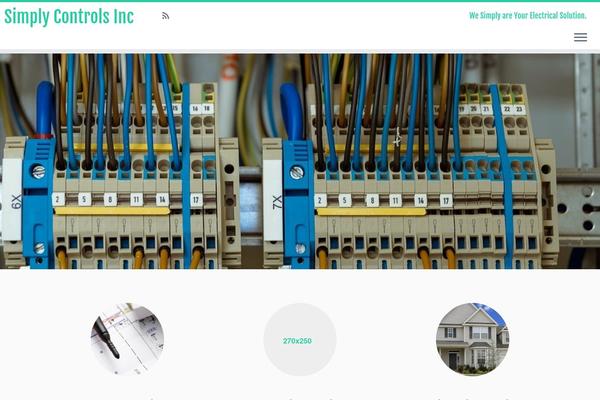Technico theme site design template sample
