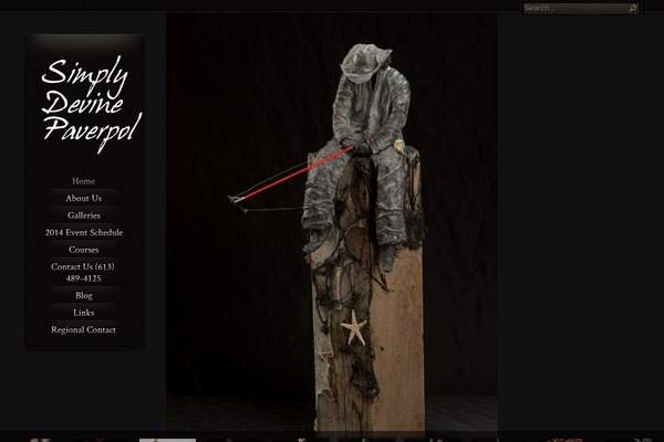 Chocolate theme site design template sample