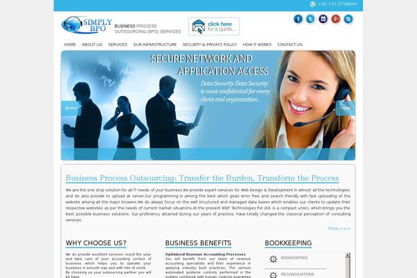 Site using Fancy Header Slider plugin