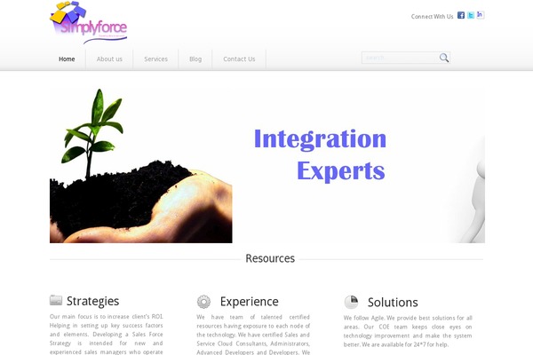 Site using GS Testimonial Slider plugin